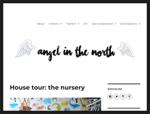 Tablet Screenshot of angelinthenorth.com
